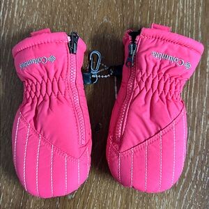 Columbia fleece lined baby mittens OS infant‎